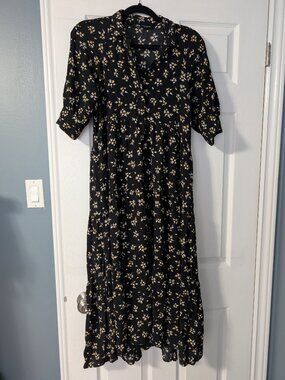 zara mulberry silk dress ZARA NEW $199 MULBERRY SILK EMBROIDERED SLIP DRESS TURQUOISE BLUE S,M,L 1067/445